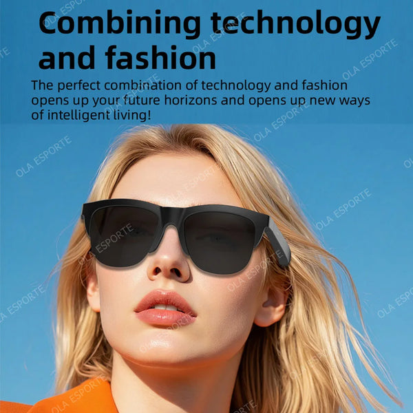 Color-Changing Bluetooth Sunglasses