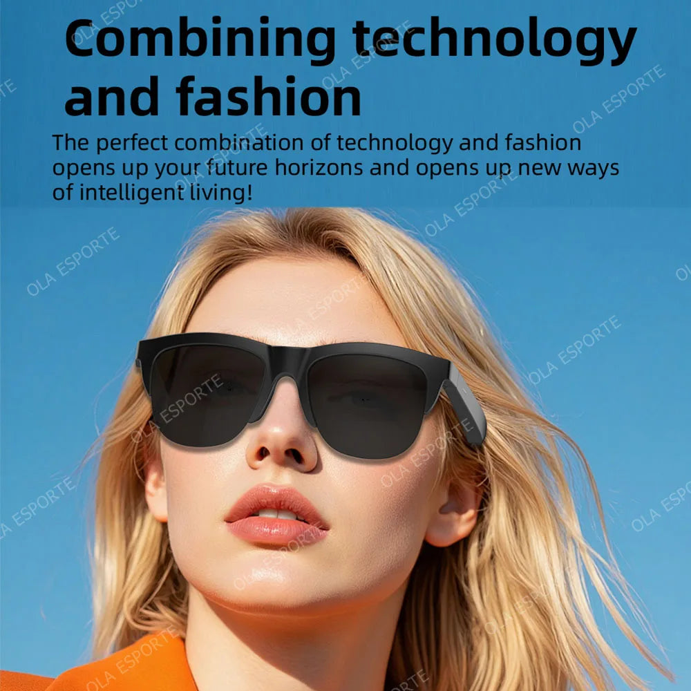 Color-Changing Bluetooth Sunglasses