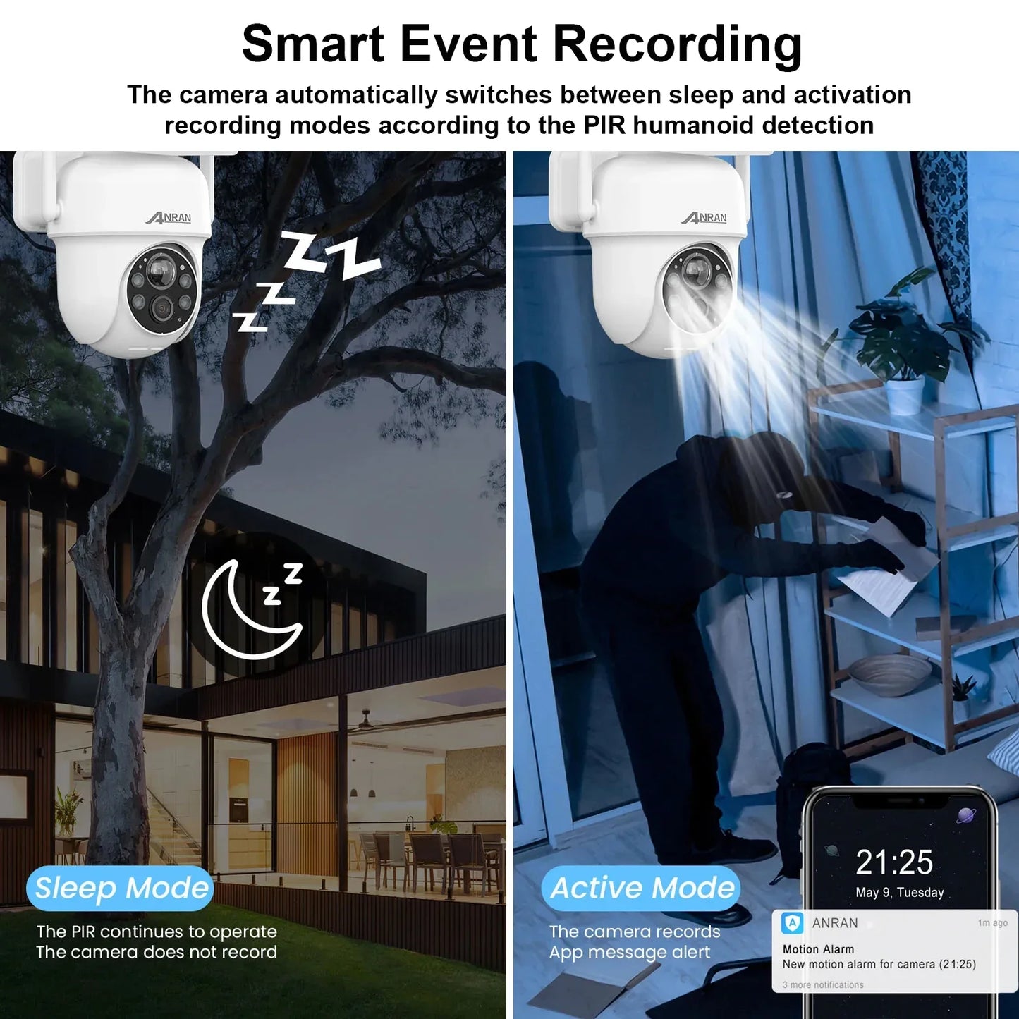 Smart Solar Security Camera