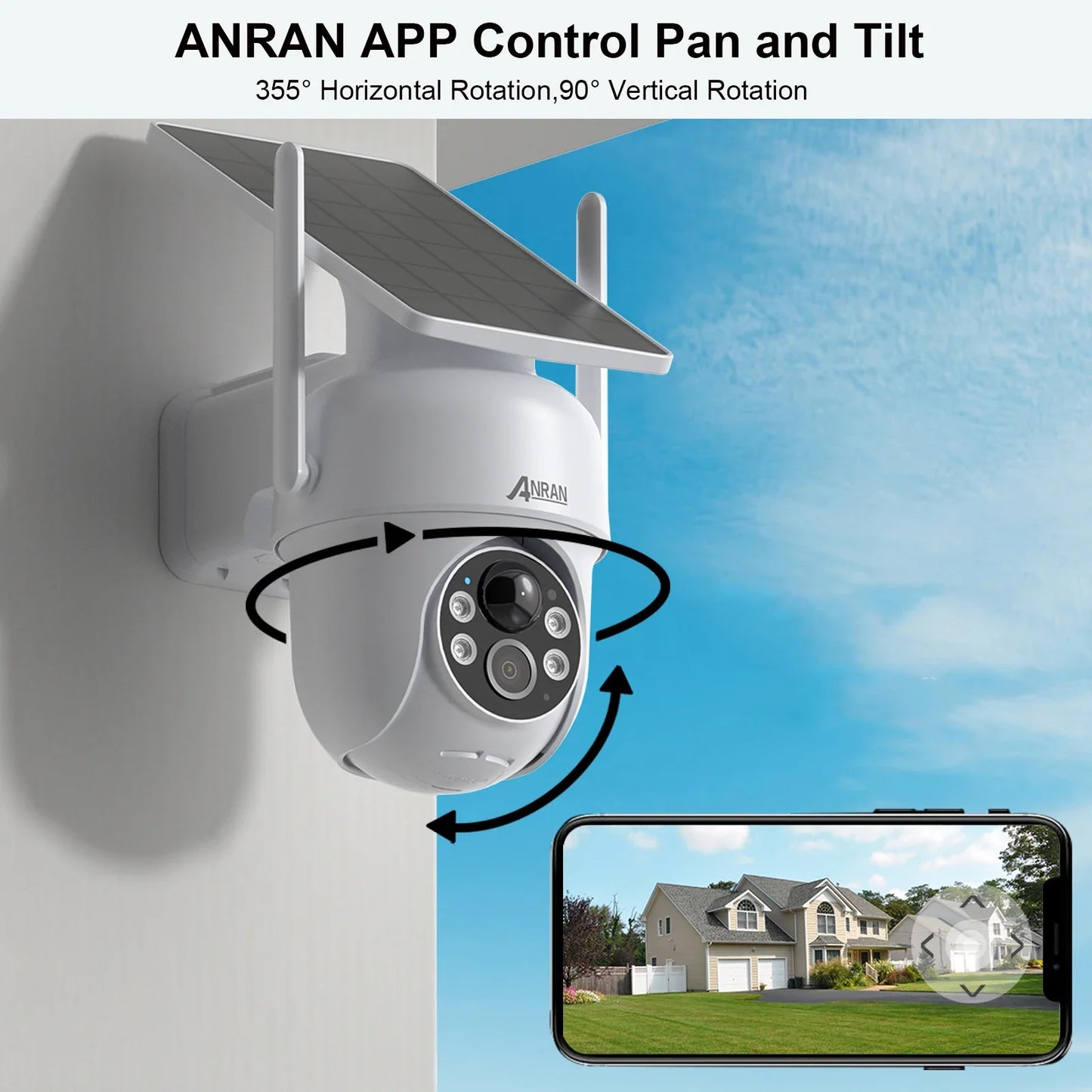 Smart Solar Security Camera