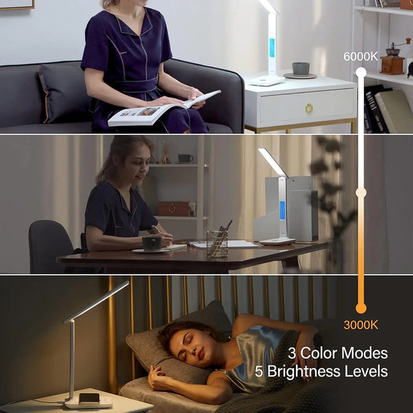 Smart Desk Lamp with Extras