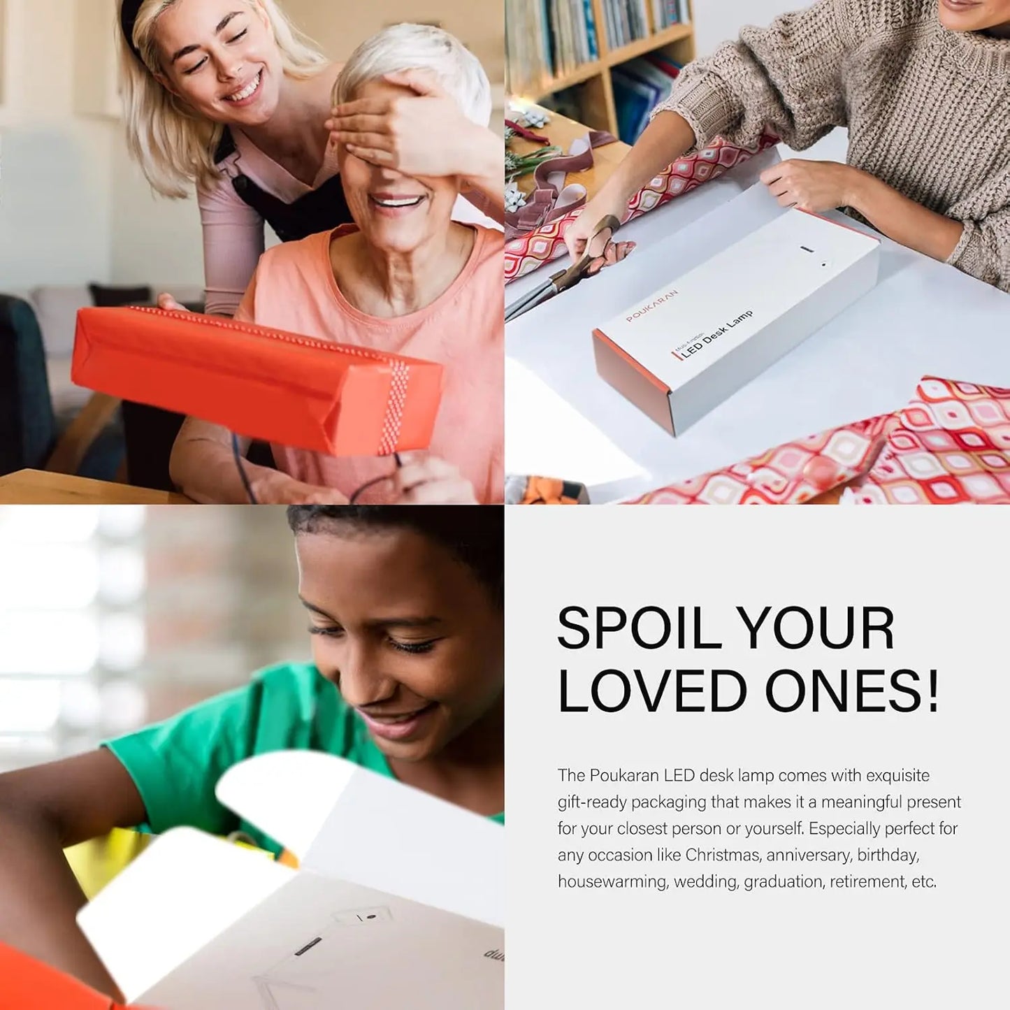 Smart Desk Lamp with Extras